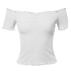 White off the shoulder too